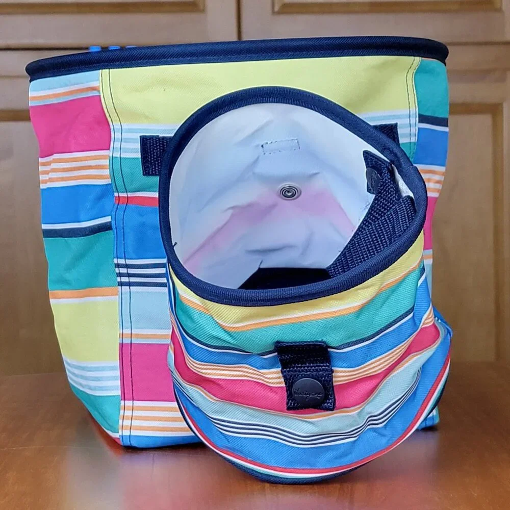 Two (2) Thirty-One Mini Storage Round Bin Organizers - Patio Pop - Picture 2 of 7